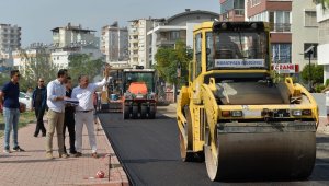 Başkan Uysal, yol çalışmalarını inceledi