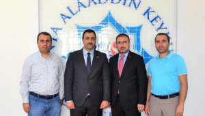 EkoAvrasya yönetiminden Rektör Kalan'a ziyaret