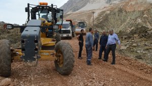 Gündoğmuş yayla yollarında çalışma