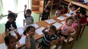 Muratpaşa'daki kreşlerde sabun atölyesi