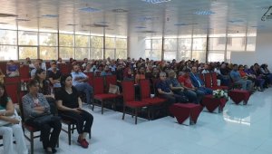 Öğretmen ve ailelere bağımlılık eğitim semineri verildi