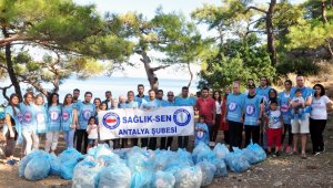 Sağlık Sen'den, cennet koyuna temizlik