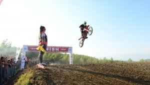 Türkiye'nin motokros sporcuları Antalya'da buluştu