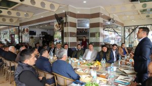 Başkan Yücel batı muhtarlarıyla buluştu