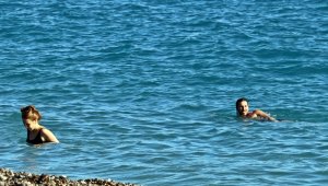 Bu sefer serinlemek için girmediler