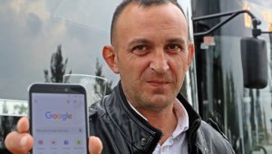 Dürüst şoförün 'Google' sitemi