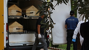  Evlerinde ölü bulunan 4 kişinin cenazesi alındı
