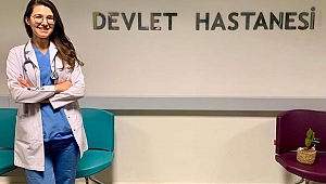 Finike Devlet Hastanesinde yeni hekim göreve başladı