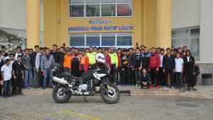 Kumluca'da KASK seni korur projesi
