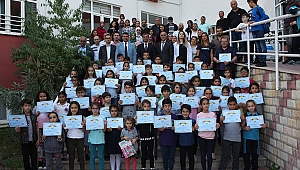 Manavgat BİLSEM’de uyum sertifikaları verildi