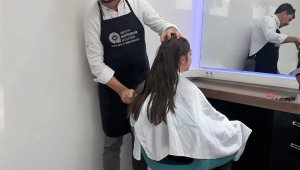 Mobil Kuaför Tırı Gündoğmuş'ta