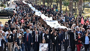 Muratpaşa'dan ‘Saygı Yürüyüşü’