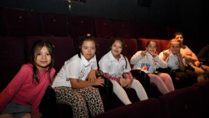 Özel çocukların sinema keyfi