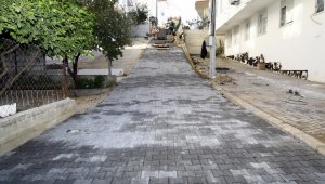 Şelale Mahallesinde Parke Çalışması
