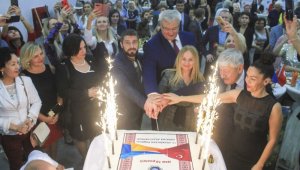 Ukrayna Aileleri Derneği 10'uncu kuruluş yıl dönümüne coşkulu kutlama