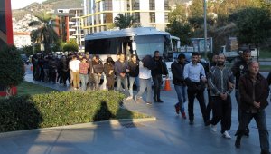 Alanya'da uyuşturucu operasyonuna 16 tutuklama
