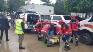 Antalya'da hortum tatbikatı
