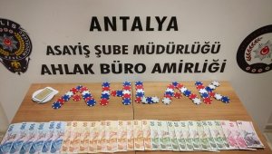 Antalya'da kumar operasyonu