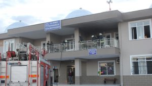 Antalya'da müftülük binasında yangın