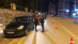 Kaş'ta jandarmadan yılbaşı denetimi