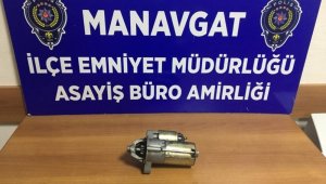 Marş dinamosu hırsızları yakalandı