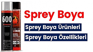 Sprey Boya Kullanımı