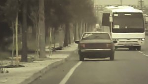 Ters yöndeki driftçiye 15 bin lira ceza