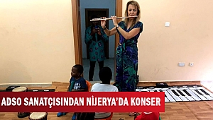 ADSO SANATÇISINDAN  NİJERYA'DA KONSER