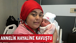 ANNELİK HAYALİNE KAVUŞTU