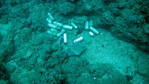 Antalya’da denizin dibi atıkla dolu