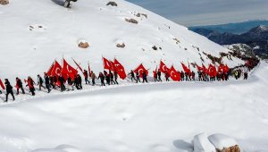 Antalyalılar, Sarıkamış şehitleri için yürüdü lar