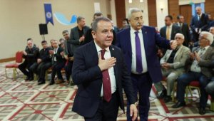 Başkan Böcek AESOB'un toplantısına katıldı