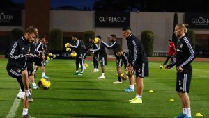 Beşiktaş, ikinci yarı hazırlıklarını sürdürdü