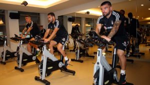 Beşiktaş salonda çalıştı