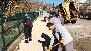 DÖŞEMEALTI'NDA KİLİT TAŞI ÇALIŞMALARI