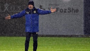Fenerbahçe, günün ikinci antrenmanını yaptı