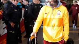 Galatasaray'a Antalya'da coşkulu karşılama