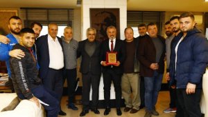 Güreş Federasyonu'ndan Başkan Sözen'e teşekkür