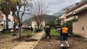 Kemer'e yeni parklar kazandırılıyor