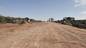 Kepez'den büyük bir yol yapımı daha