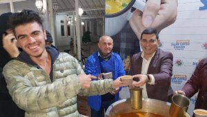 Kepez'den öğrencilere sıcak çorba