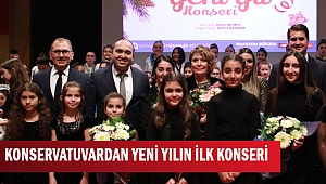 Konservatuvardan  yeni yılın ilk konseri