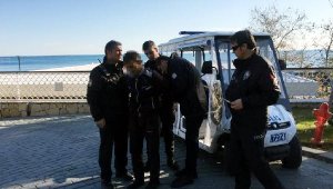 Sahilde kadınları taciz ettiği iddiasıyla gözaltına alındı