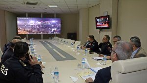 Vali Karaloğlu, KGYS'den kent güvenliğini kontrol etti