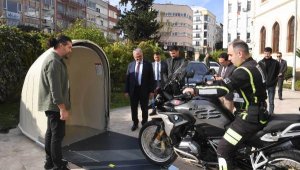 Valiliğe hediye motokabin
