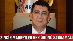 ZİNCİR MARKETLER HER ÜRÜNÜ SATMAMALI