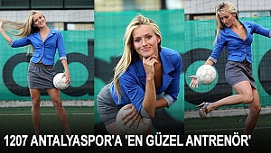 1207 ANTALYASPOR'A 'EN GÜZEL ANTRENÖR'