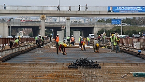 3. ETAP RAYLI SİSTEM'DE RAYLAR DÖŞENDİ