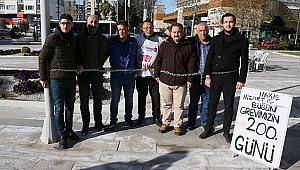 AÇLIK GREVİNE BAŞLADILAR