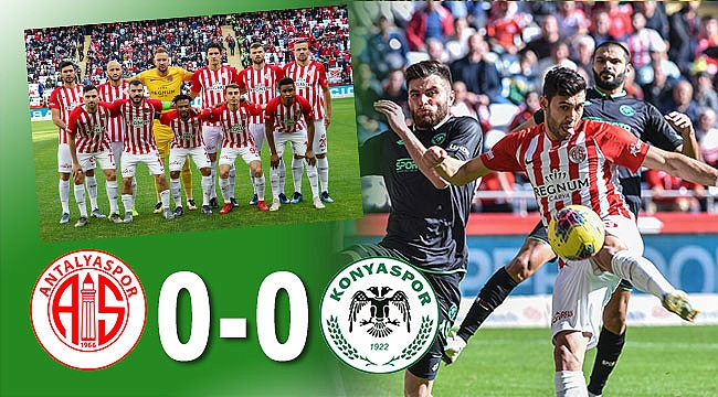 Antalyaspor - İttifak Holding Konyaspor: 0-0